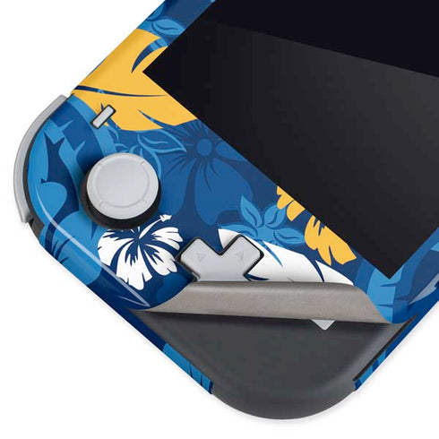 NFL Los Angeles Chargers Tropical Print Nintendo Switch Lite Skin